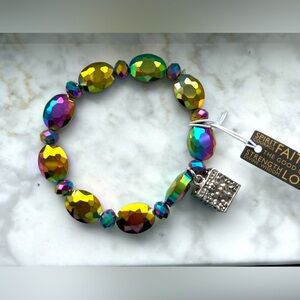 Prayer Box Stretch Bracelet-NWT